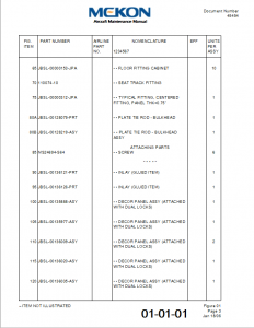 iSpec 2200 - Illustrated Parts list