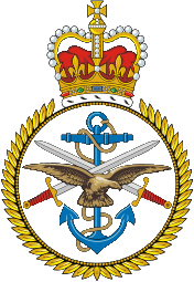 UK MOD tri-service badge